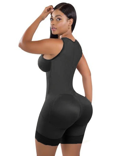 Women' Corset Fajas Colombianas Originales Compression Garments Abdomen Vest Girdle Postpartum Post Liposuction Bodysuit